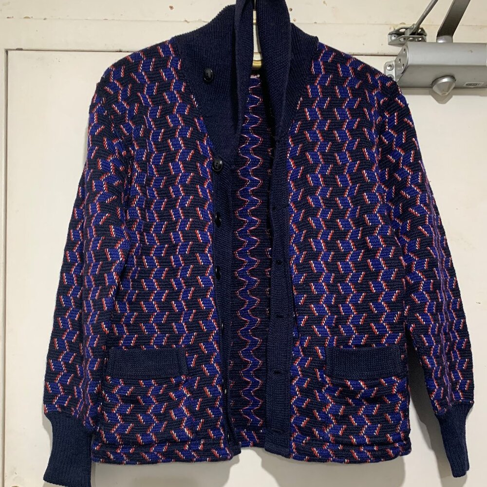 VINTAGE JAYDEE SUPERIOR VALUE BY KNITTERS LTD. SHAWL SWEATER CARDIGANS SIZE S
